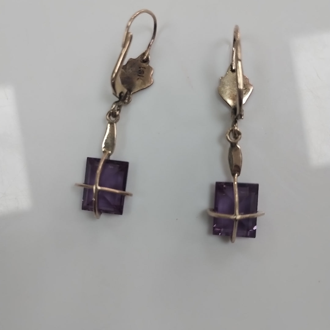 ARETES PAR ORO 8 K 3,80 GRMS (SEMINUEVO)
