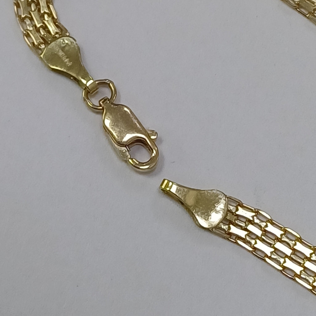 PULSERA ESPECIAL 10K 18 CM 3.9 GR (NUEVO)