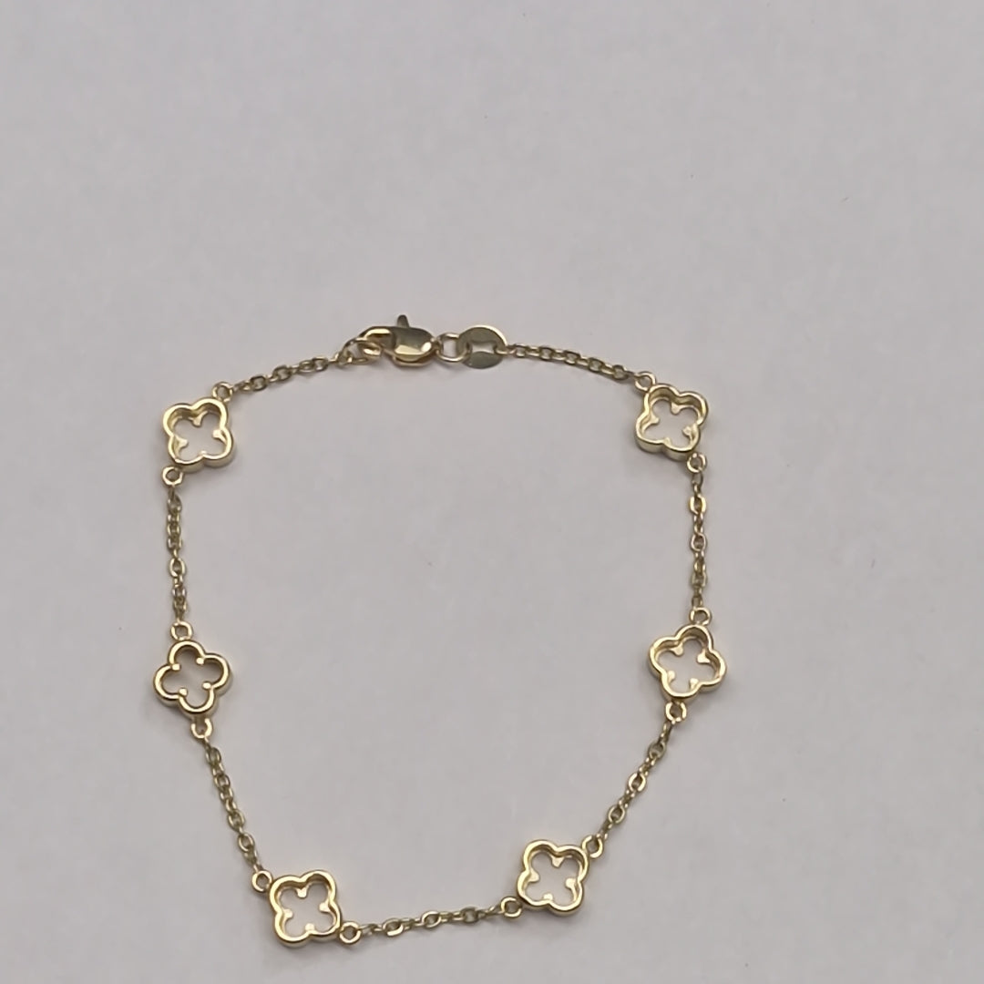 PULSERA ESPECIAL 14K 18 CM 4.2 GR (NUEVO)