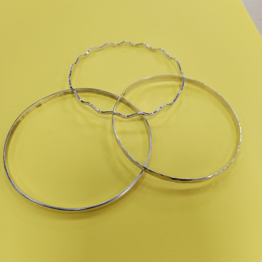 PULSERA RIGIDA PLATA 20 GRMS (SEMINUEVO)