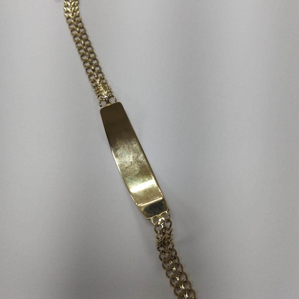 PULSERA ESCLAVA CHINO 14K 21 CM 9.7 GR (NUEVO)