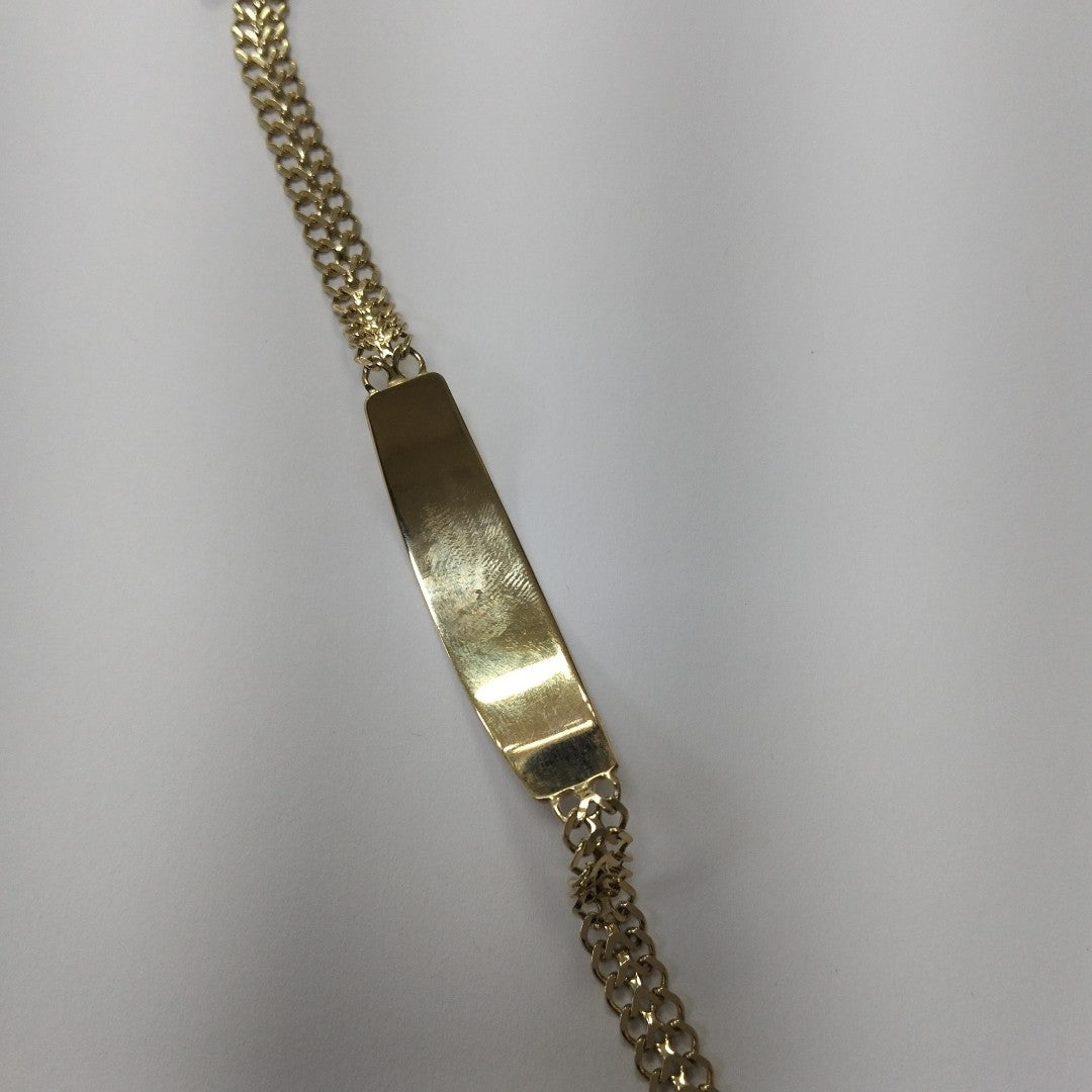 PULSERA ESCLAVA CHINO 14K 21 CM 9.7 GR (NUEVO)