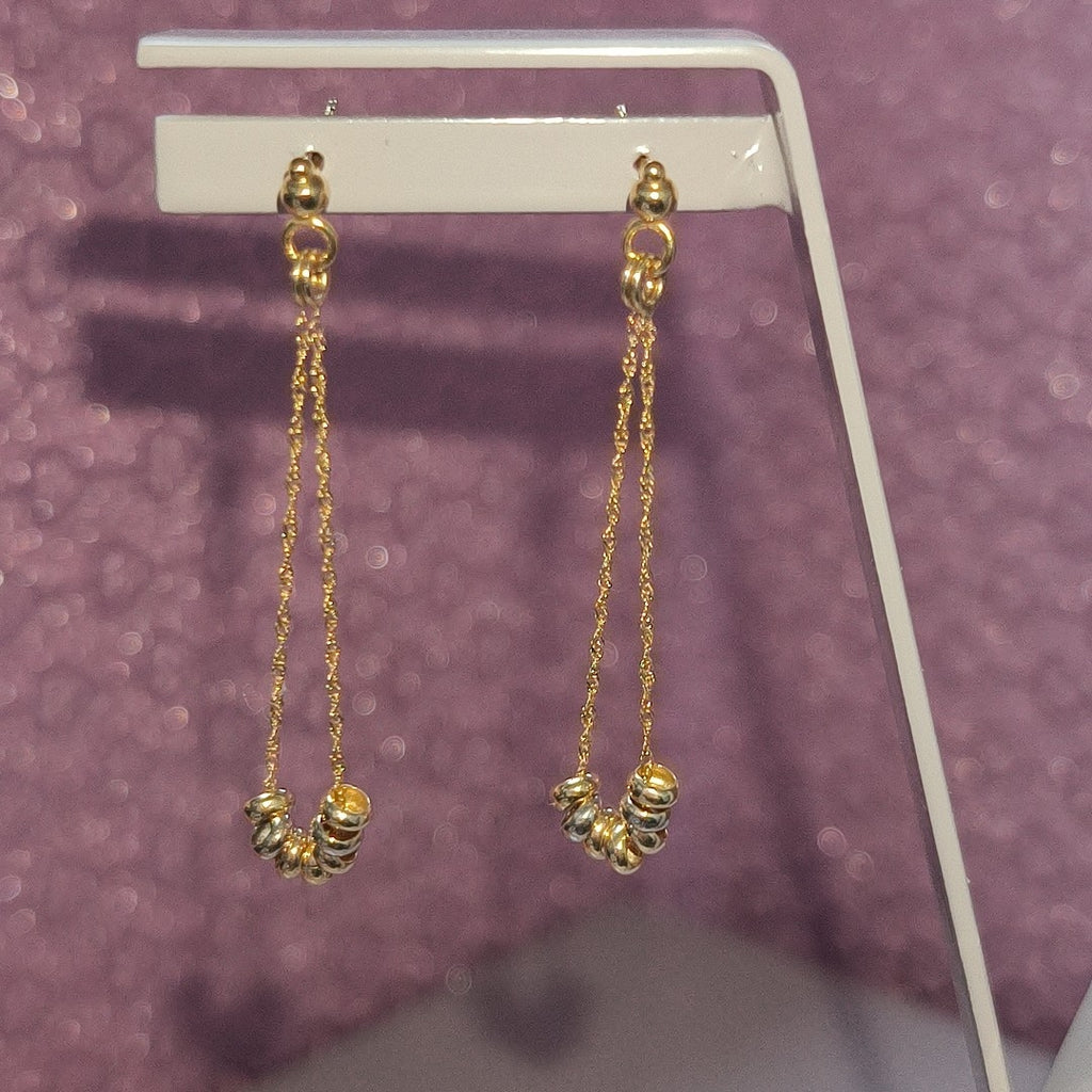 BROQUELES PAR ORO 10 K 1,40 GRMS (SEMINUEVO)