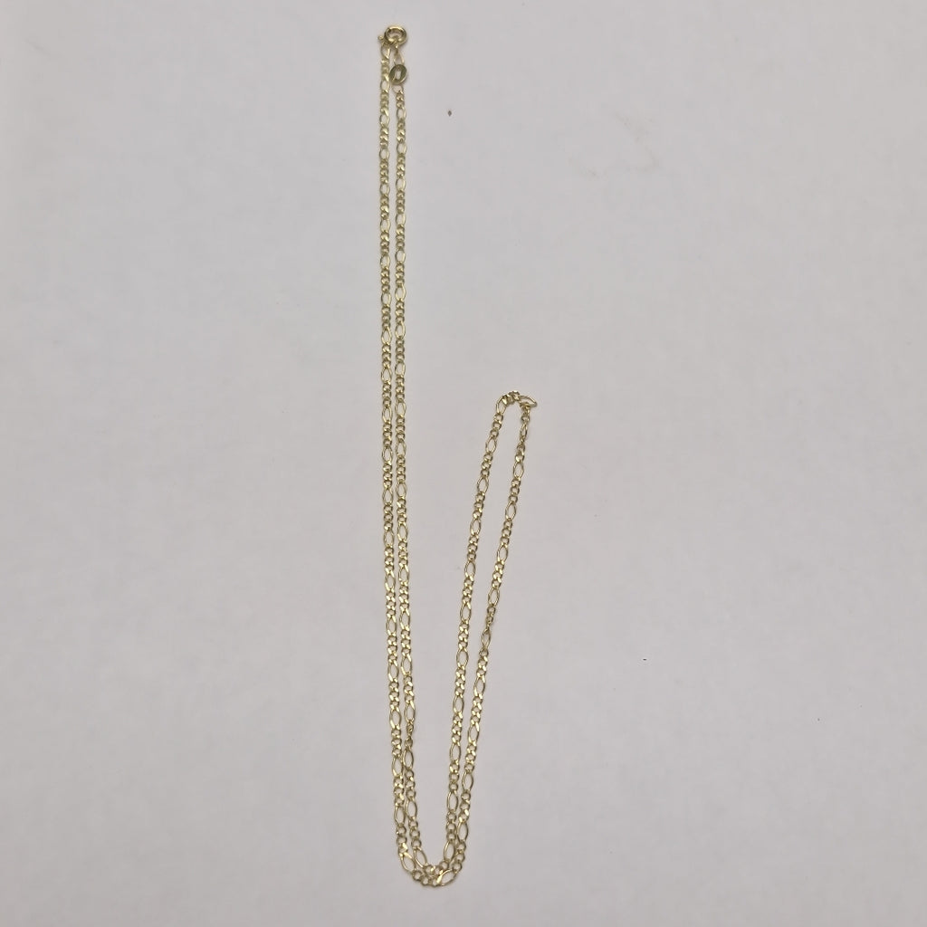 CADENA TEJIDO 3X1 14K 55 CM 2.4 GR (NUEVO)