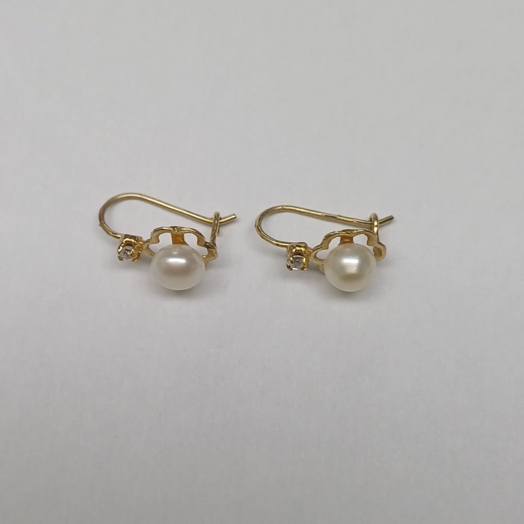 ARETES PAR ORO 10 K 1.3 GRMS (SEMINUEVO)