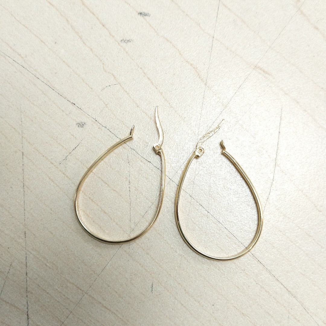 ARRACADAS PAR ORO 14 K 2,10 GRMS (SEMINUEVO)