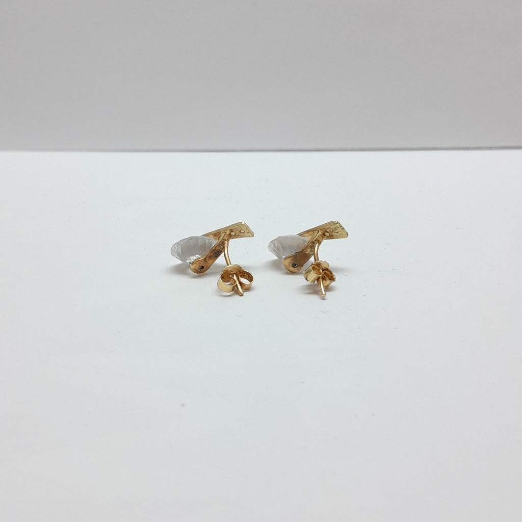 ARETES PAR ORO 14 K 3.3 GRMS (SEMINUEVO)