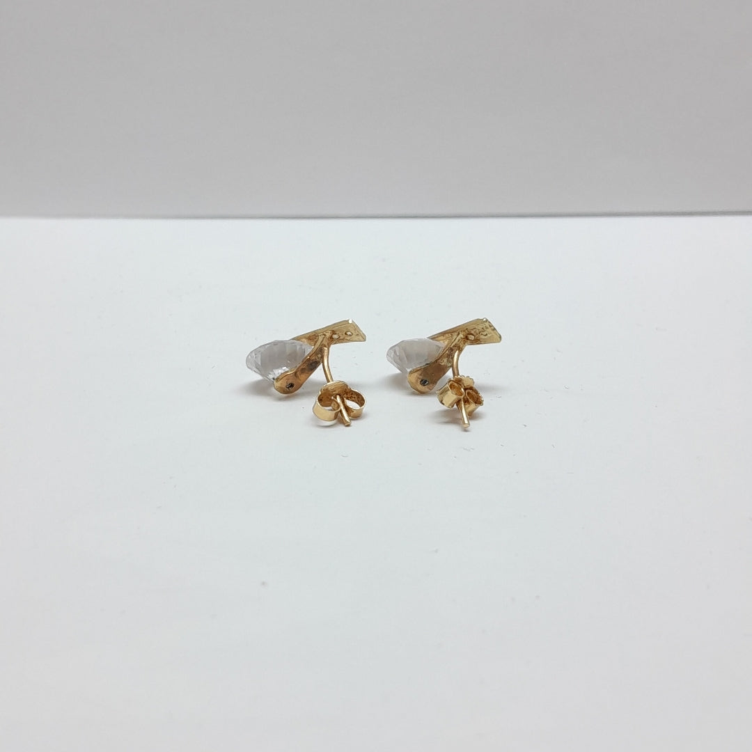 ARETES PAR ORO 14 K 3.3 GRMS (SEMINUEVO)
