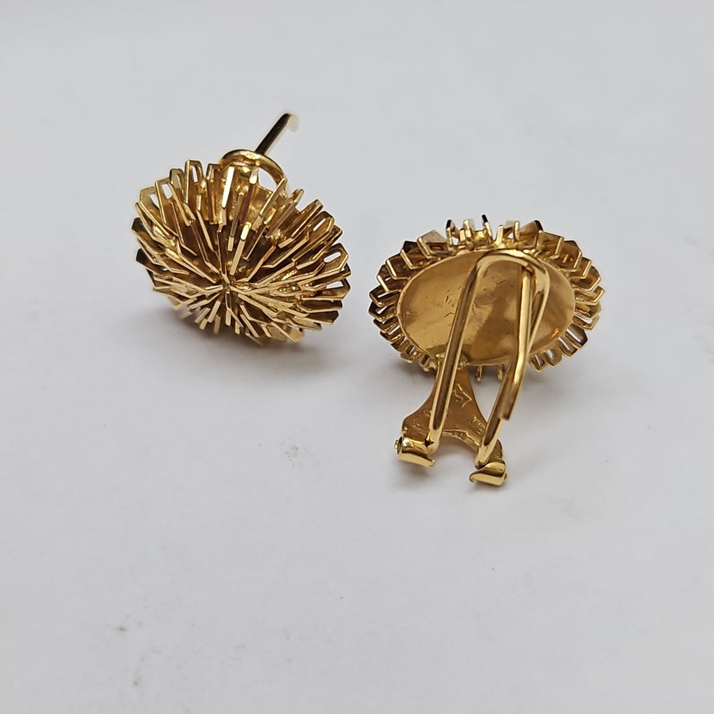 ARETES PAR ORO 18 K 8.1 GRMS (SEMINUEVO)
