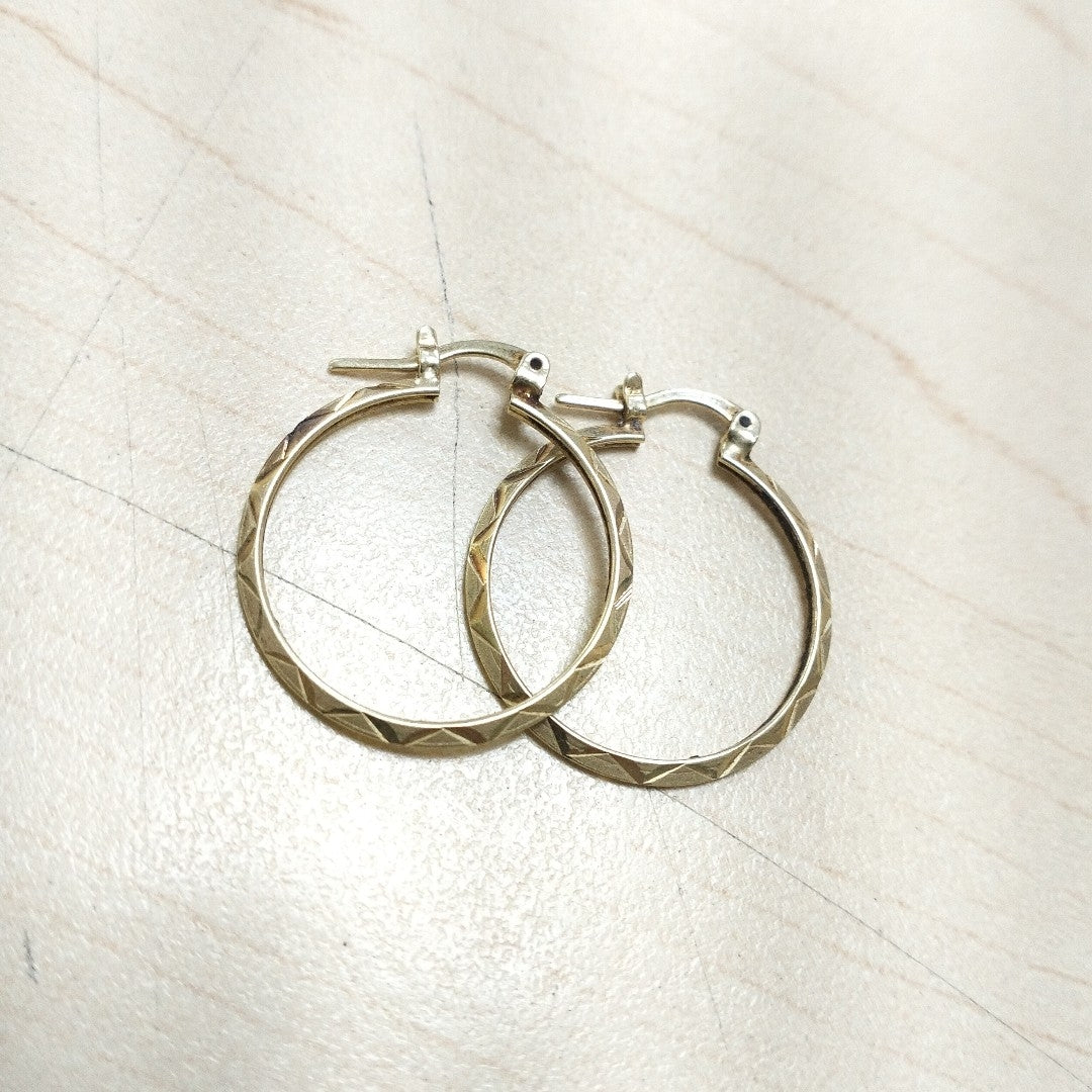 ARRACADAS PAR ORO 14 K 1,90 GRMS (SEMINUEVO)