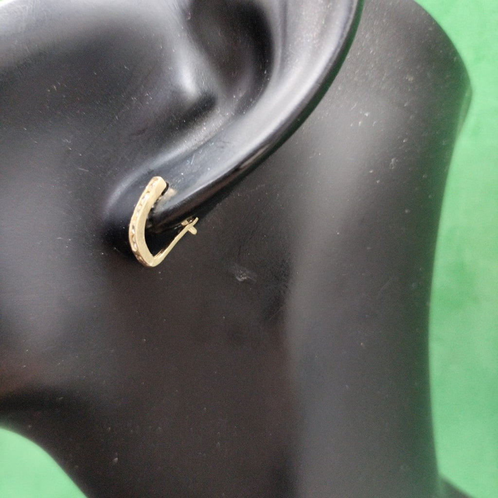 ARETES PAR ORO 10 K 0.9 GRMS (SEMINUEVO)
