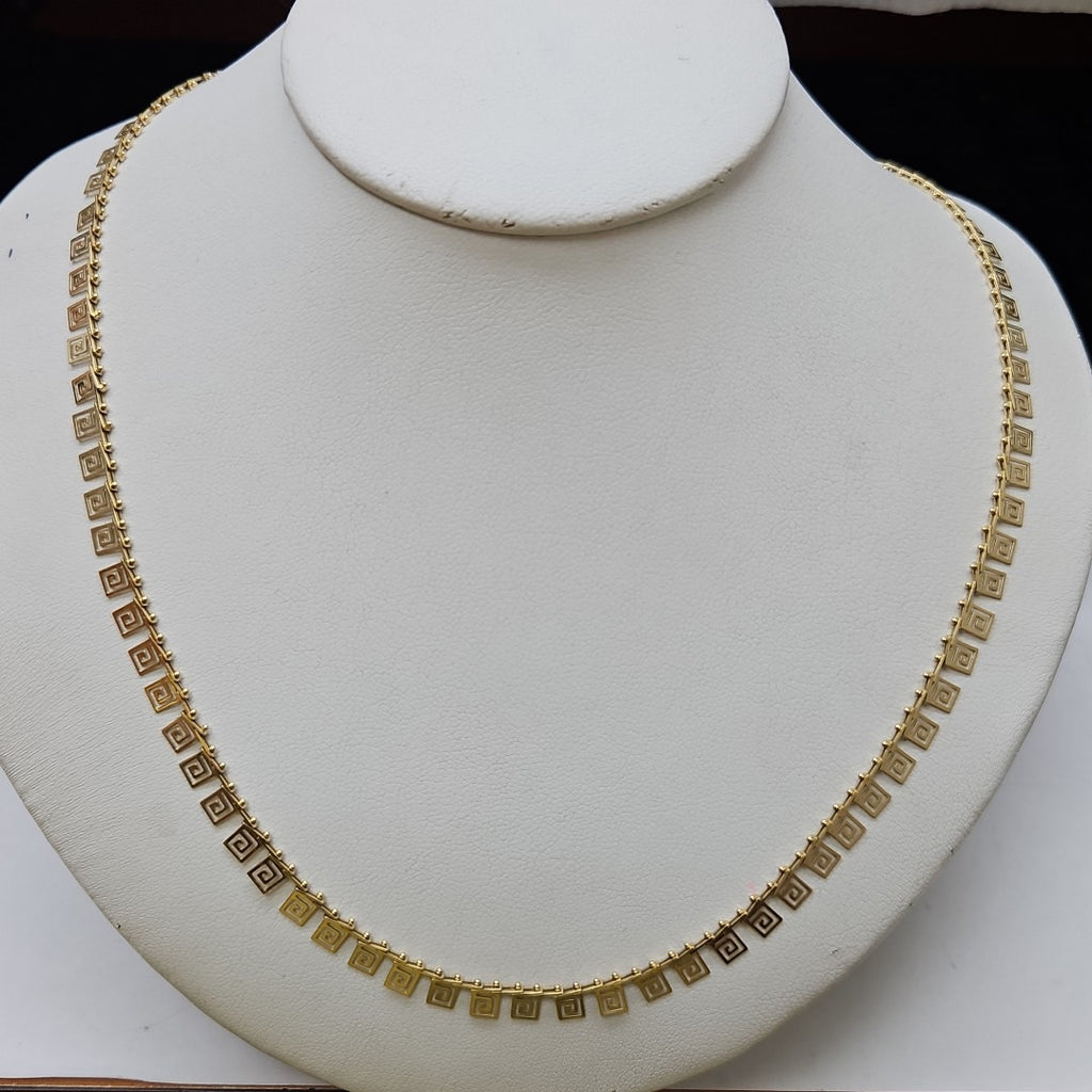 GARGANTILLA ORO 14 K 8.5 GRMS (SEMINUEVO)