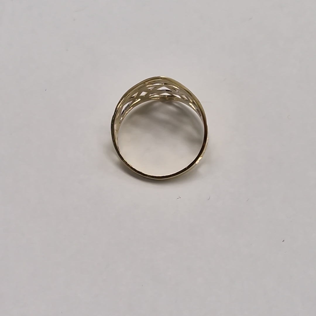 ANILLOS CON ESTRELLA CELTA 14K TALLA 7.5 2.2 GR (NUEVO)