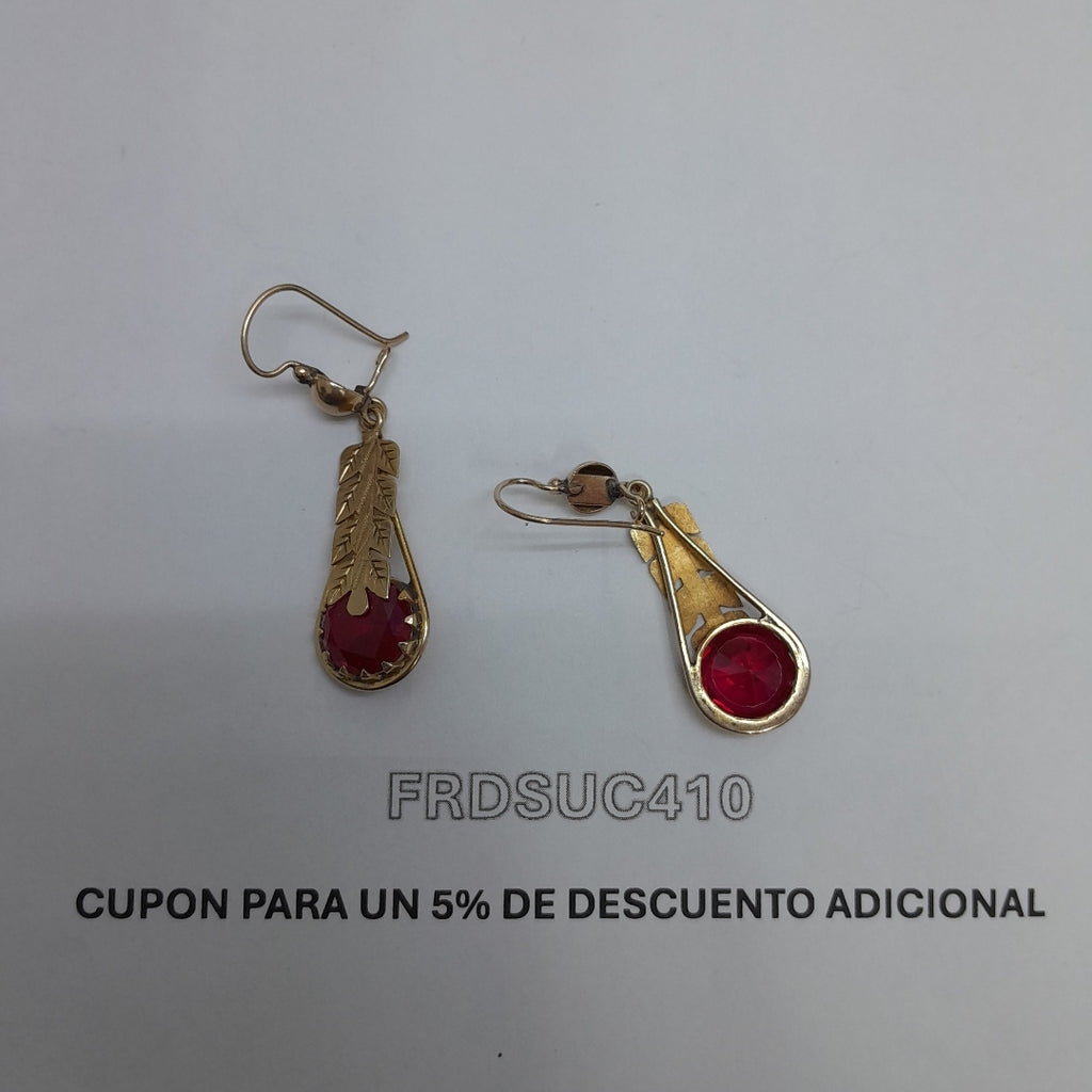 ARETES PAR ORO 8 K 8,20 GRMS (SEMINUEVO)