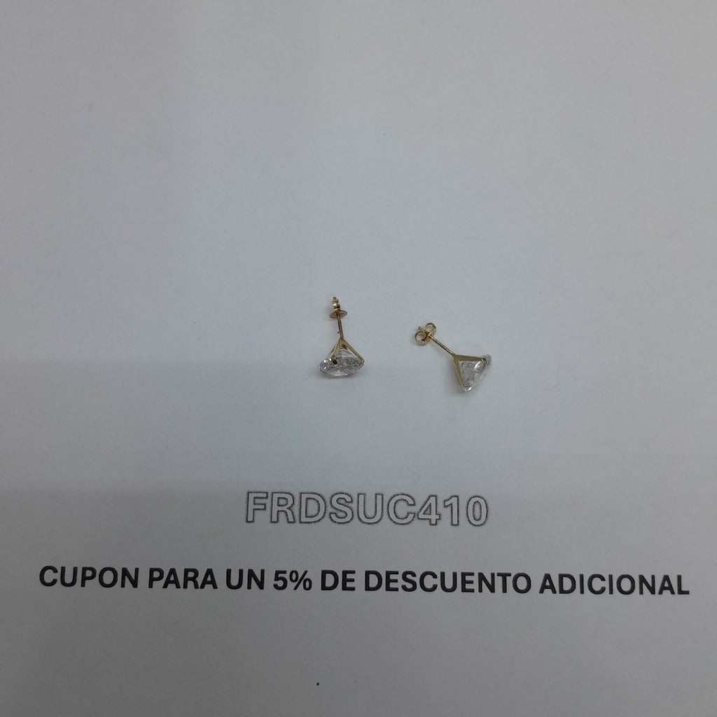 BROQUELES PAR ORO 10 K 1.7 GRMS (SEMINUEVO)