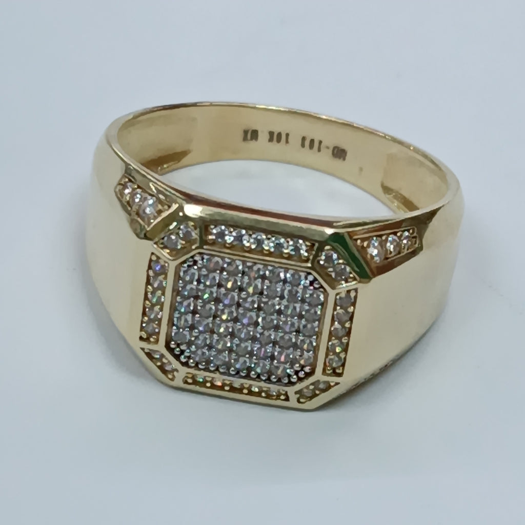 ANILLO ORO 10 K 4,80 GRMS (SEMINUEVO)