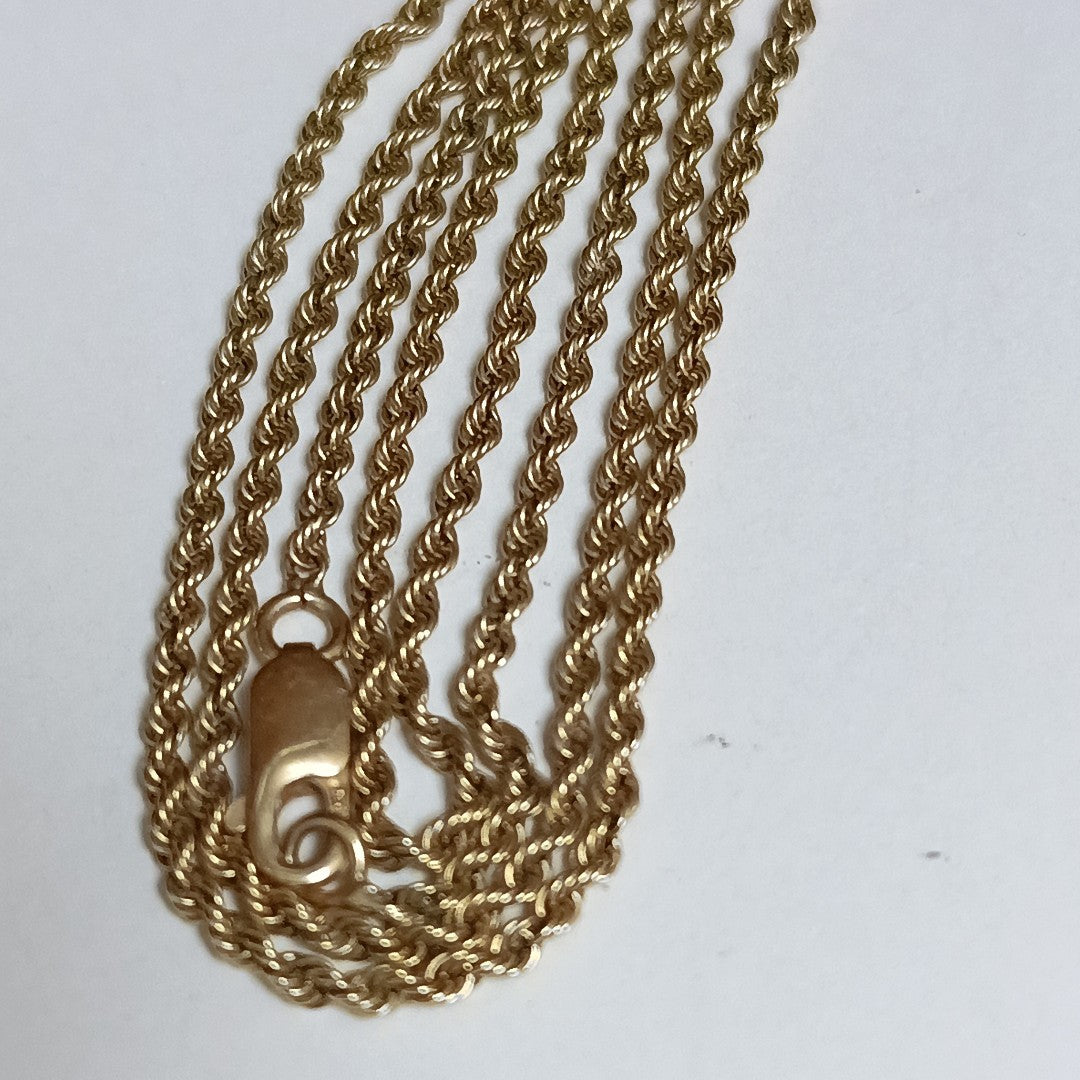 CADENA ORO 14 K 7,70 GRMS (SEMINUEVO)