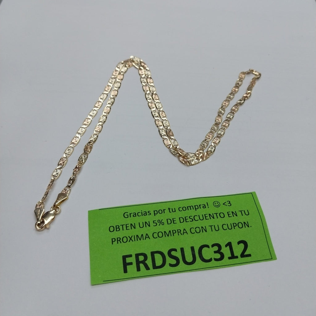 CADENA GUCHI 14K 55 CM 7.4 GR (NUEVO)