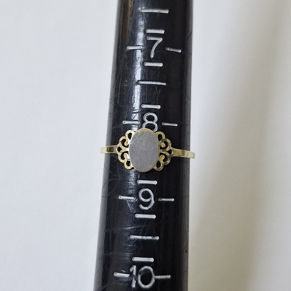 ANILLOS ANILLITO 10K TALLA 8 0.9 GR (NUEVO)