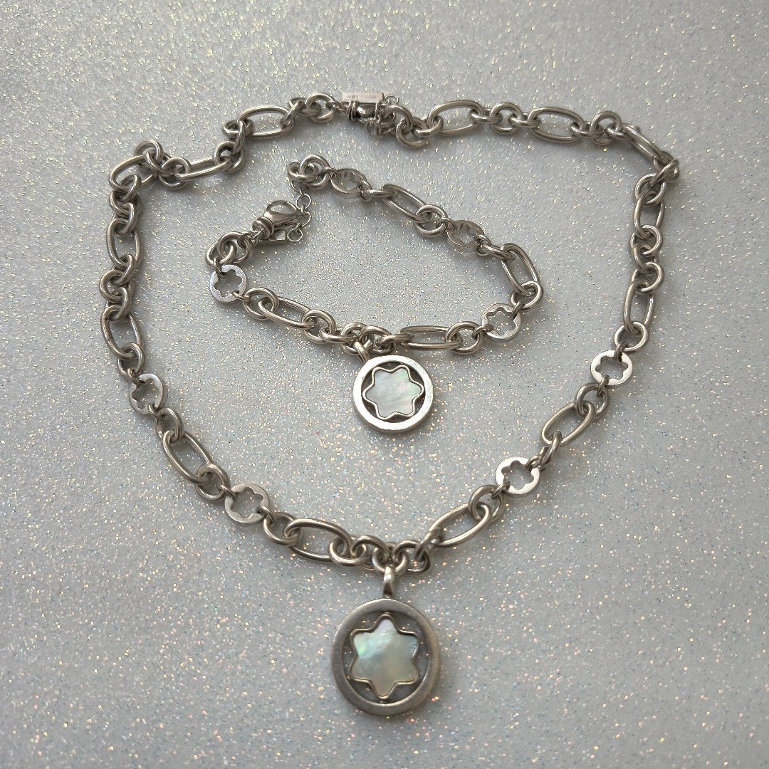 CADENA, PULSERA PLATA 69 GRMS (SEMINUEVO)