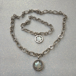 CADENA, PULSERA PLATA 69 GRMS (SEMINUEVO)