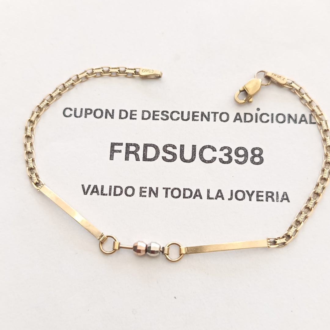 PULSERA ORO 10 K 2.3 GRMS (SEMINUEVO)