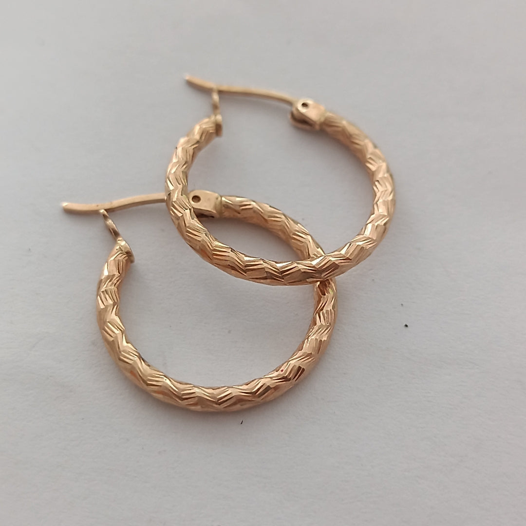 ARRACADAS PAR ORO 14 K 2 GRMS (SEMINUEVO)