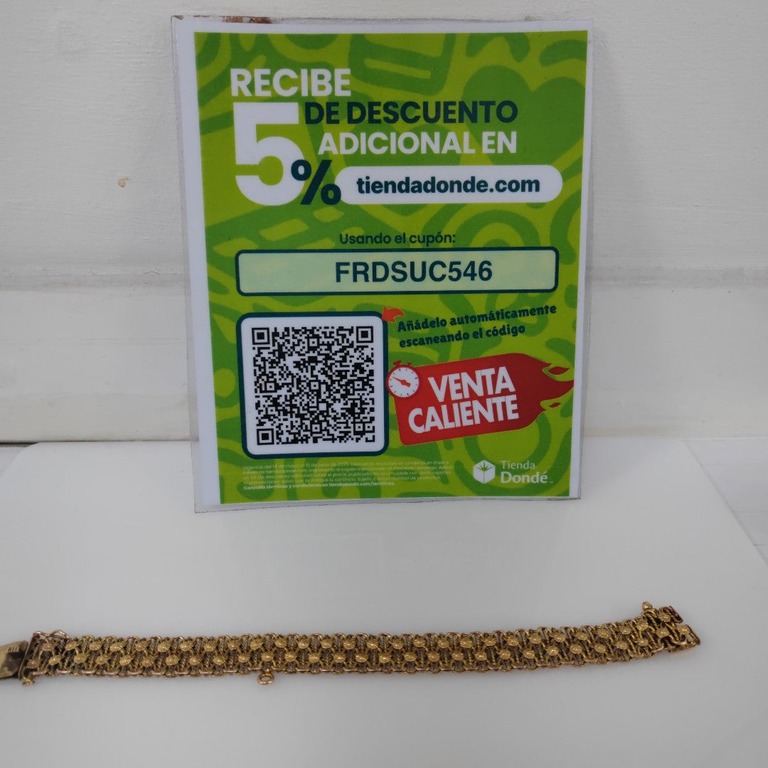 PULSERA ORO 14 K 25.5 GRMS (SEMINUEVO)