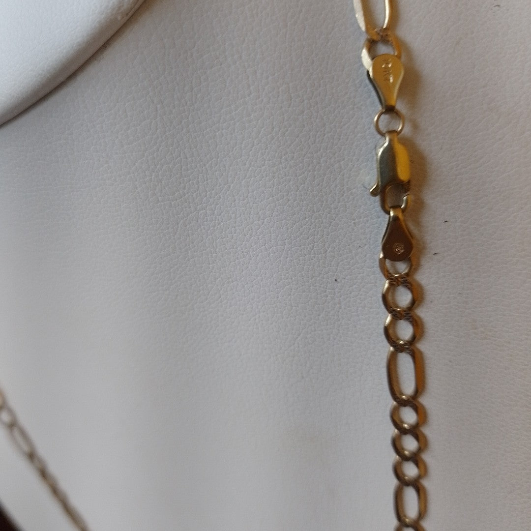CADENA ORO,RODIADO 10 K 9,40 GRMS (SEMINUEVO)