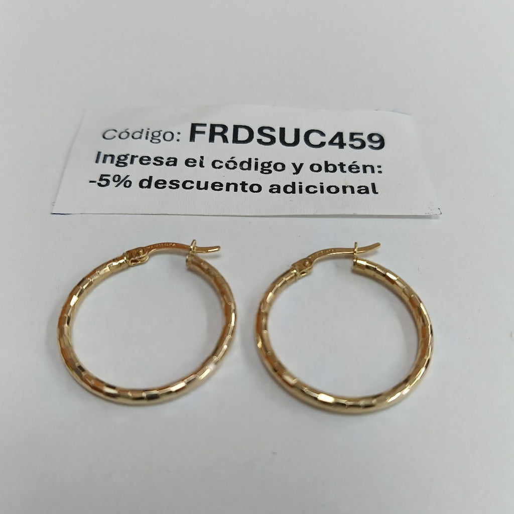ARRACADAS ORO 14K 2 (NUEVO)