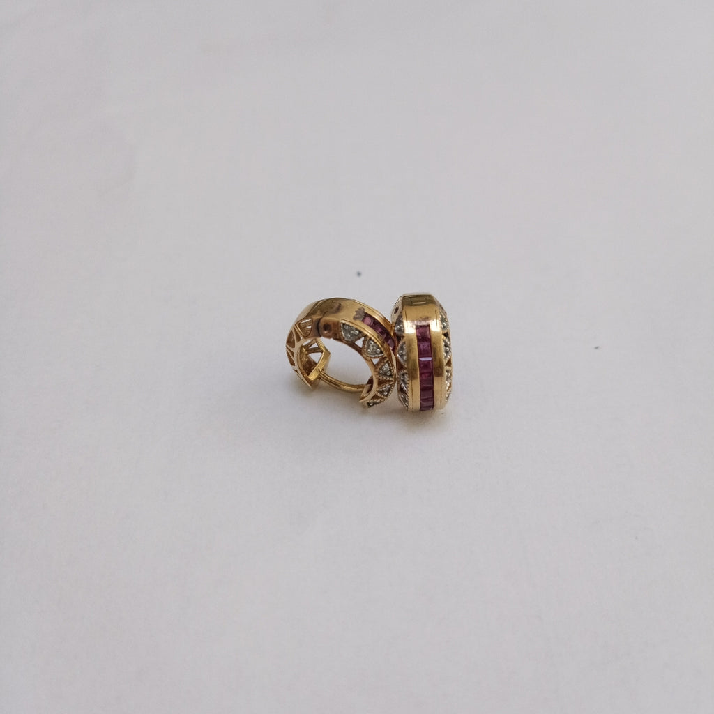 ARETES PAR ORO 14 K 5,80 GRMS (SEMINUEVO)