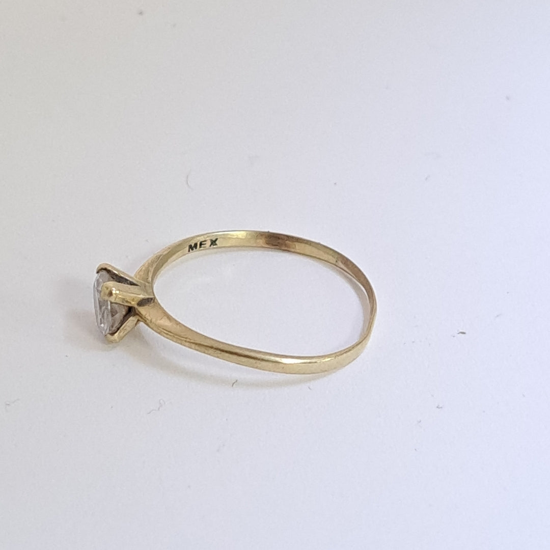 SOLITARIO ORO 10 K 1.7 GRMS (SEMINUEVO)
