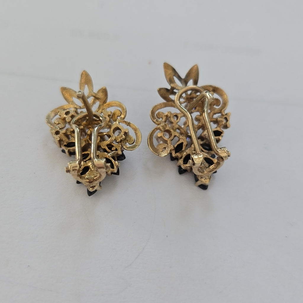 ARETES PAR ORO 10 K 5 GRMS (SEMINUEVO)