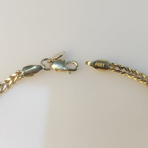 PULSERA ORO 14 K 2.6 GRMS (SEMINUEVO)