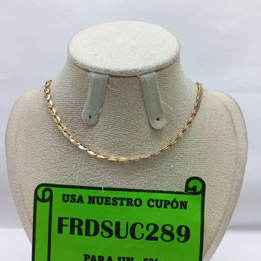 GARGANTILLA ORO,ORO COMBINADO 14 K 7,50 GRMS (SEMINUEVO)
