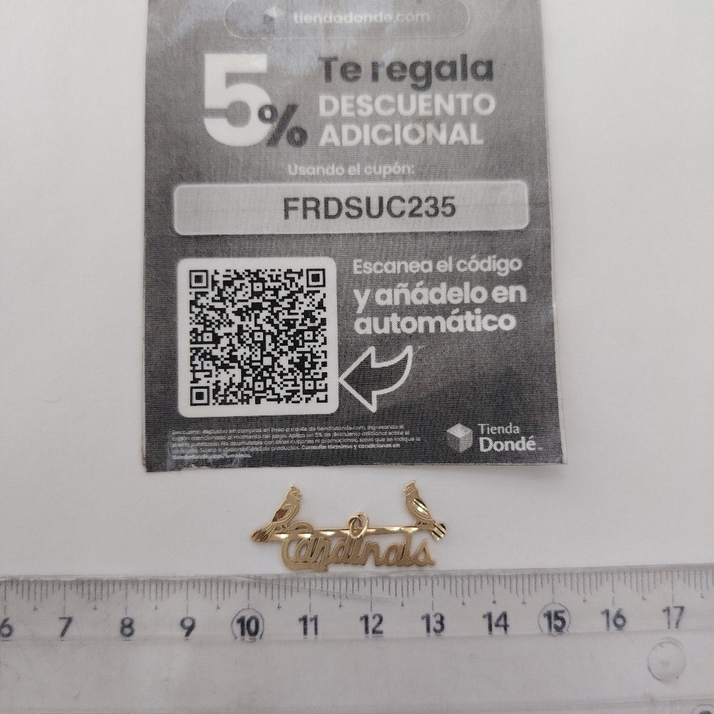 DIJE ORO 14 K 1,50 GRMS (SEMINUEVO)