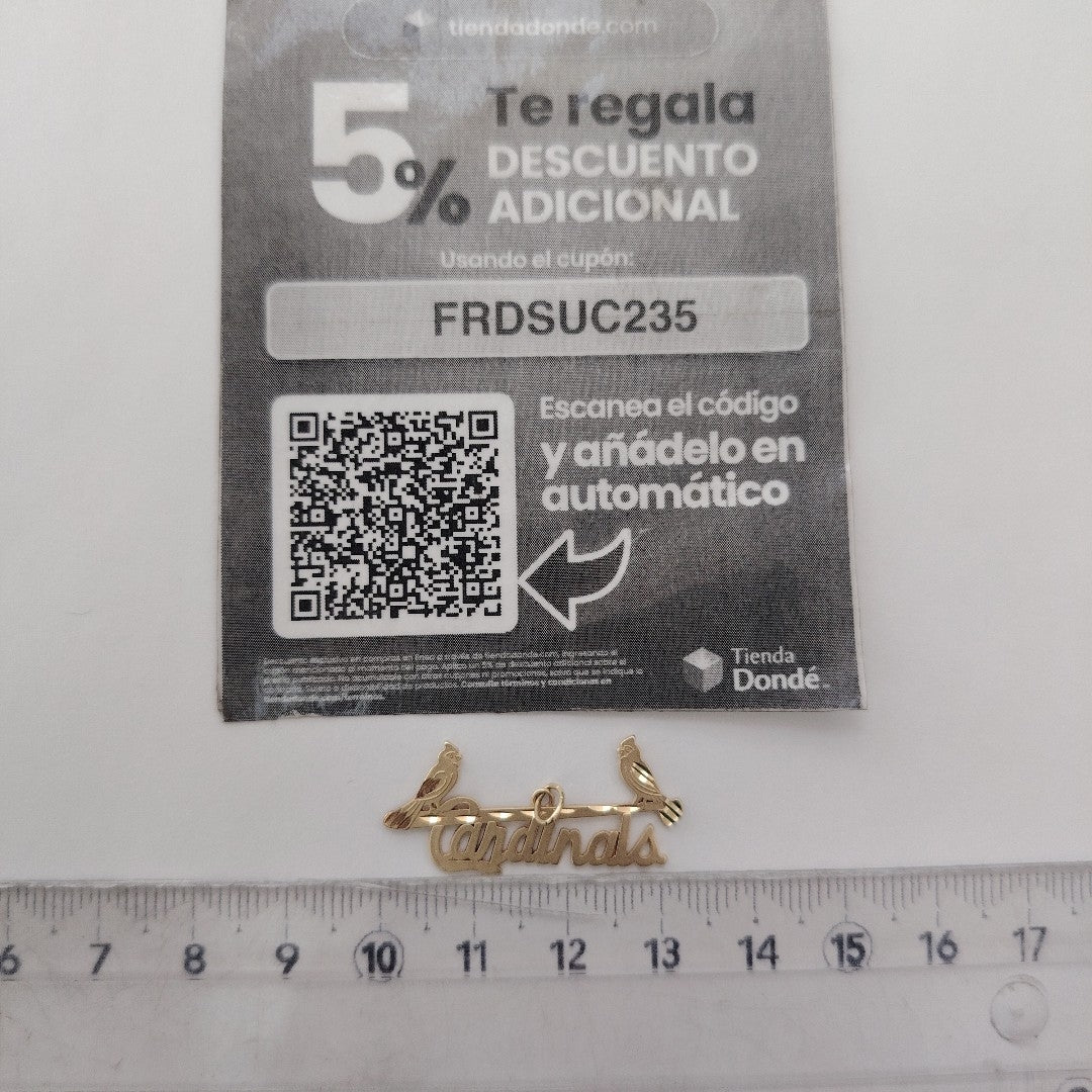 DIJE ORO 14 K 1,50 GRMS (SEMINUEVO)
