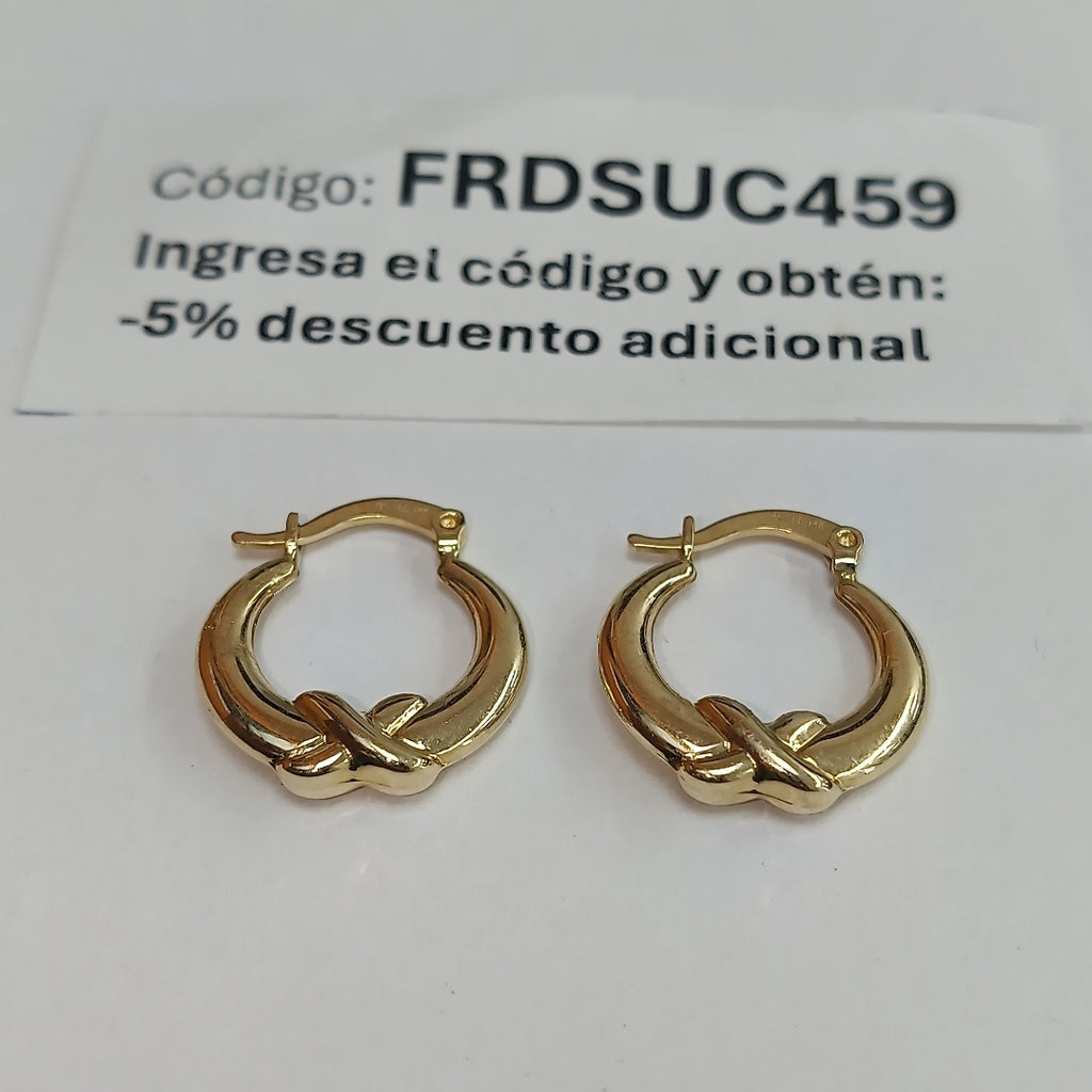 ARRACADAS ORO 14K 1.3 (NUEVO)