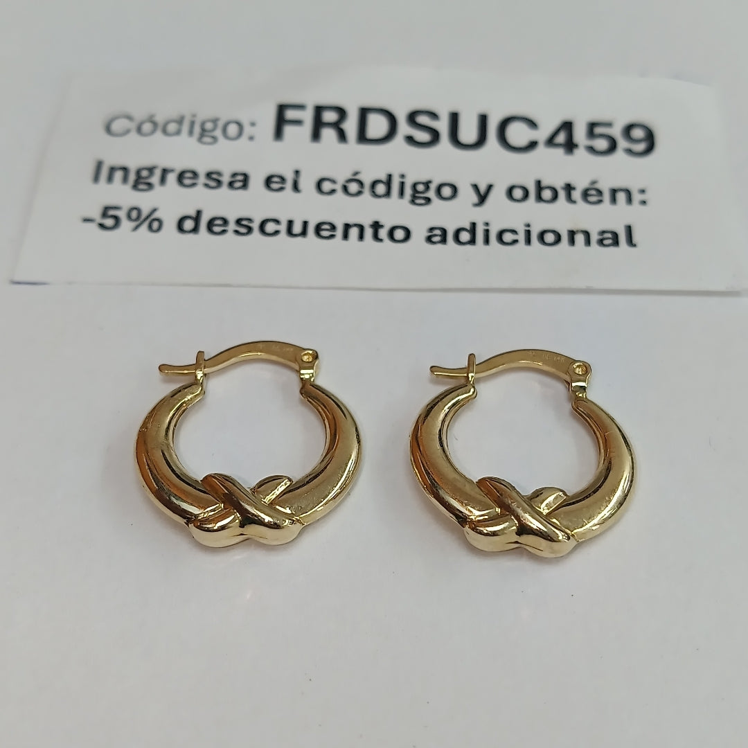ARRACADAS ORO 14K 1.3 (NUEVO)