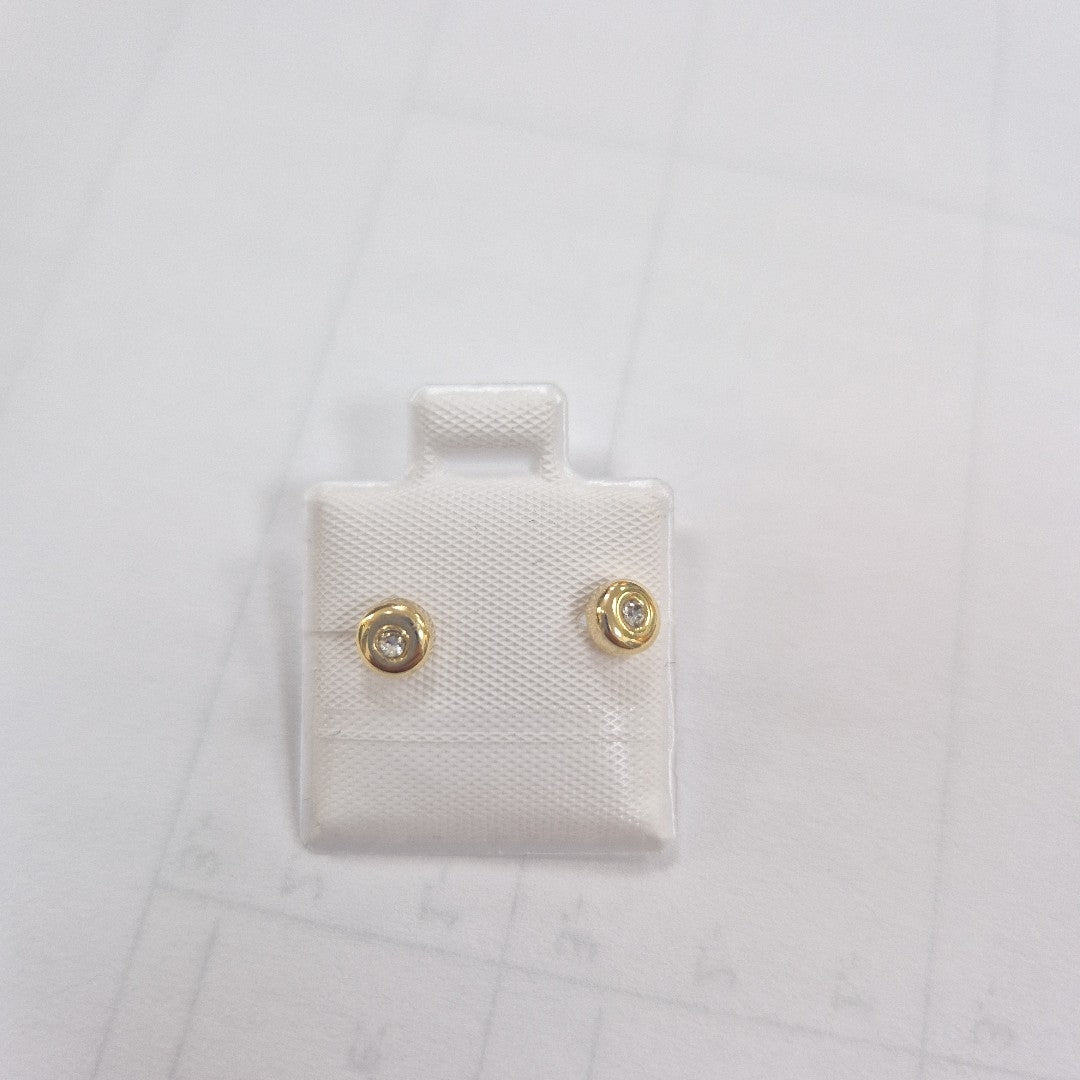 BROQUELES BROQUEL C CIRCONIA 14K 0.27 GR (NUEVO)