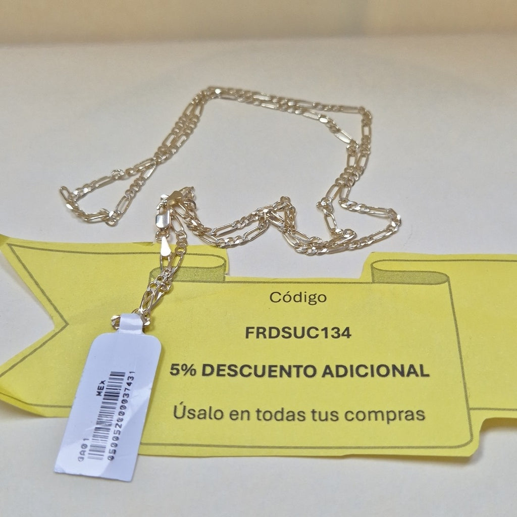 CADENA 3X1 10K 55 CM 4.2 GR (NUEVO)