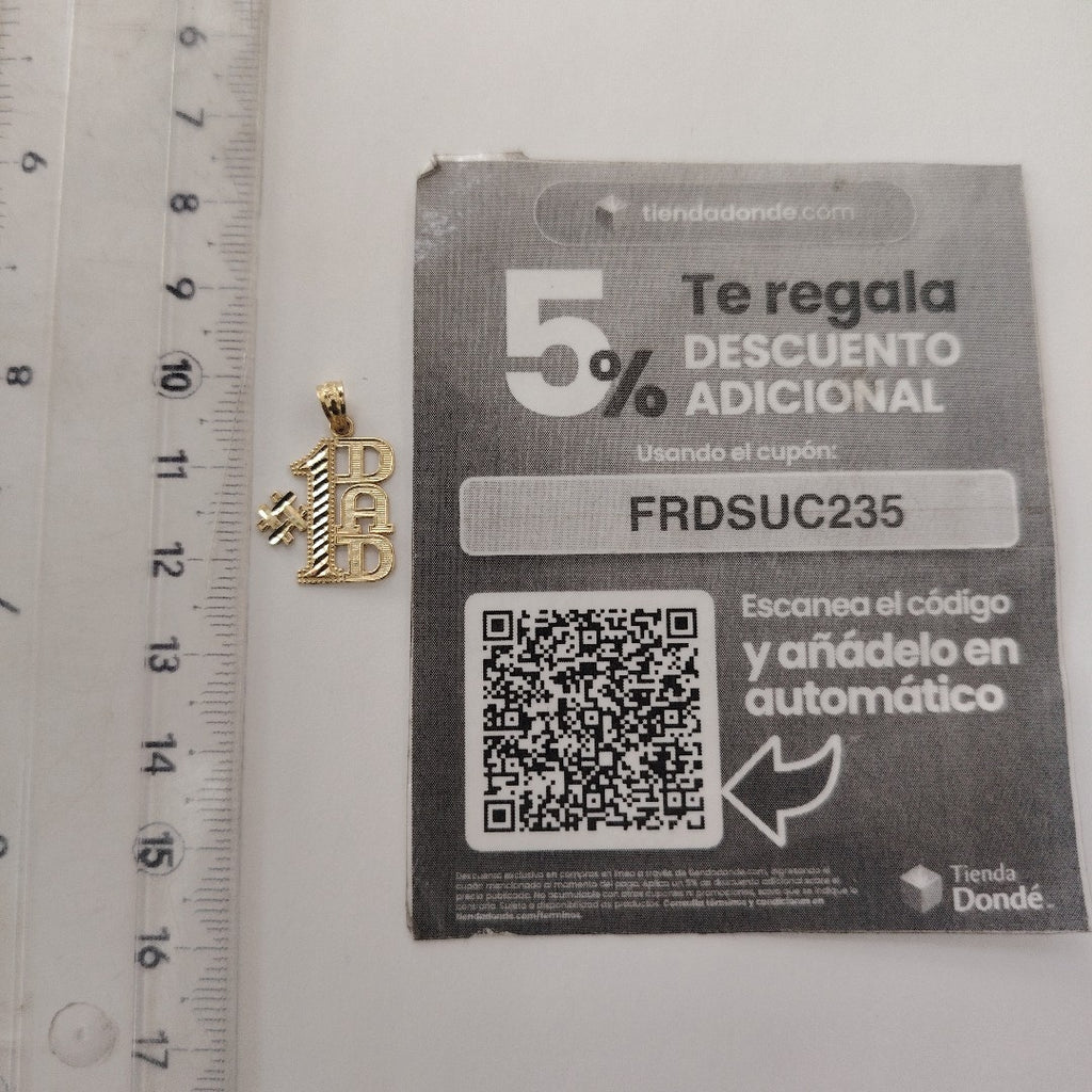 DIJE ORO 14 K 0,70 GRMS (SEMINUEVO)