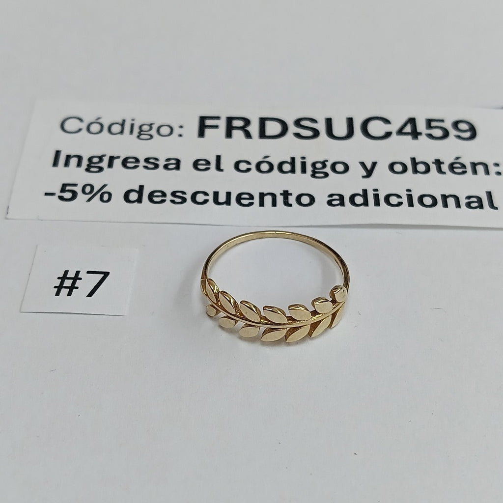 ANILLOS DAMA ORO 14K 1.3 (NUEVO)