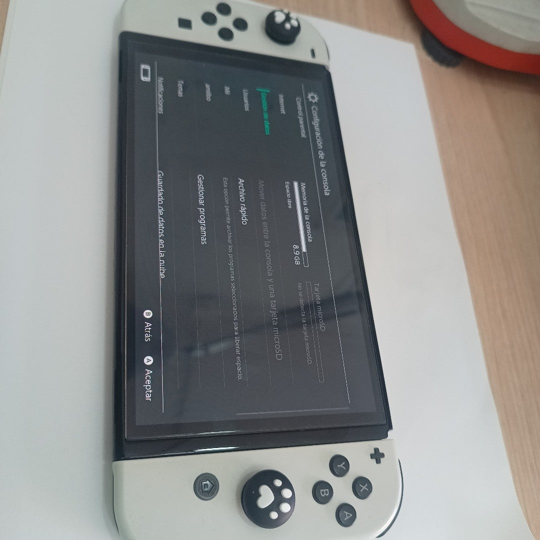 CONSOLA DE VIDEOJUEGO NINTENDO SWITCH OLED 64 GB (SEMINUEVO)