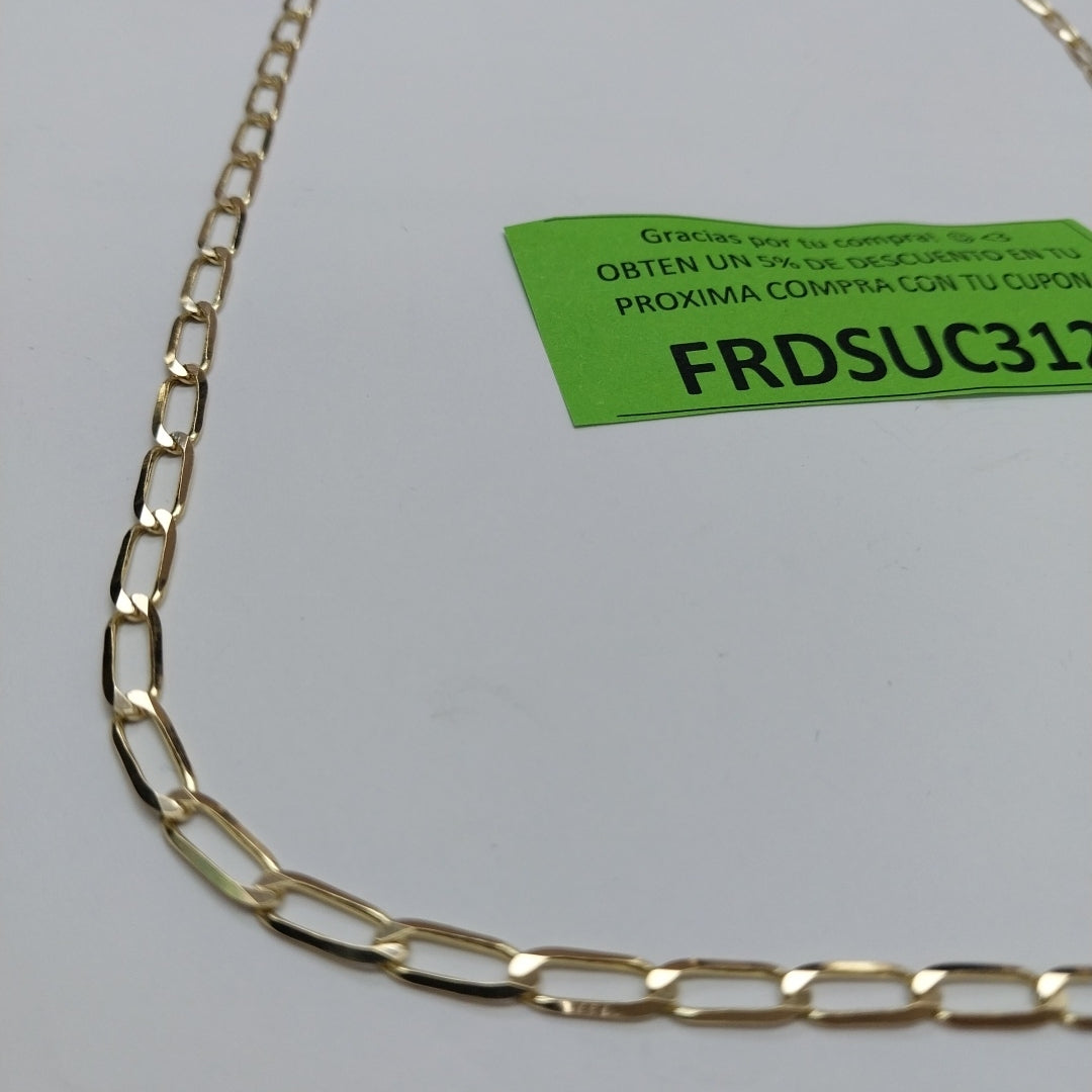 CADENA ESLABONES 14K 60 CM 11.1 GR (NUEVO)