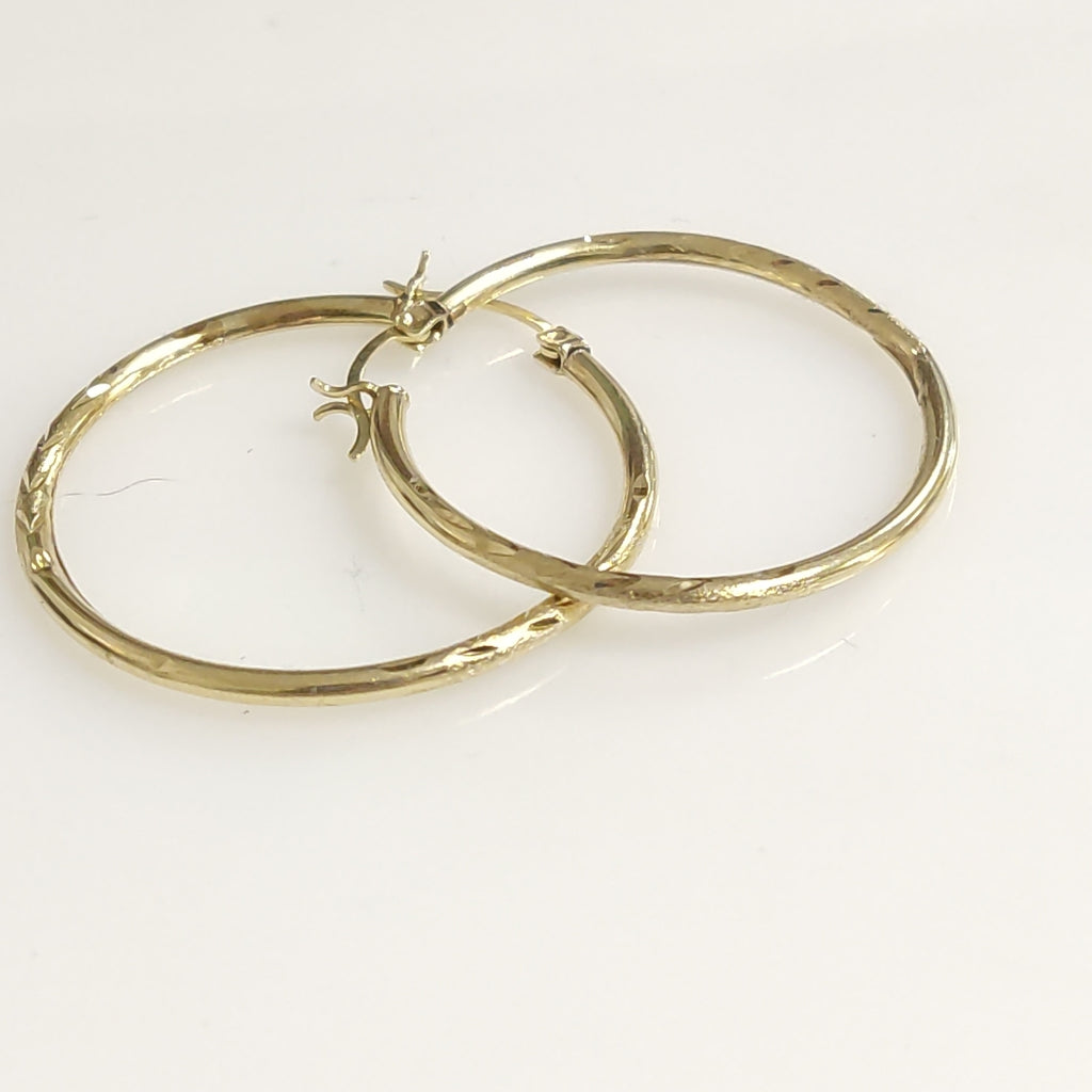 ARRACADAS PAR ORO 14 K 2,90 GRMS (SEMINUEVO)