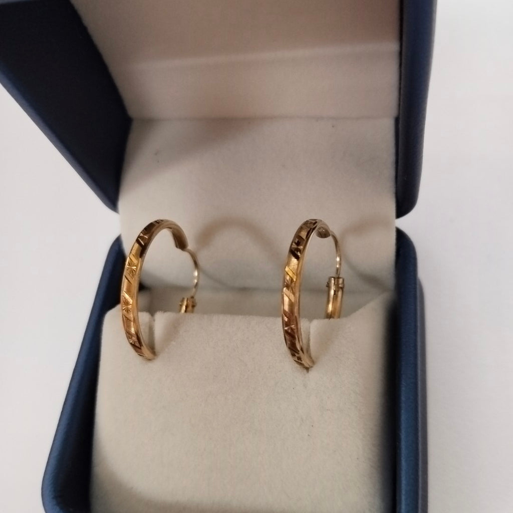 ARRACADAS PAR ORO 10 K 1,80 GRMS (SEMINUEVO)