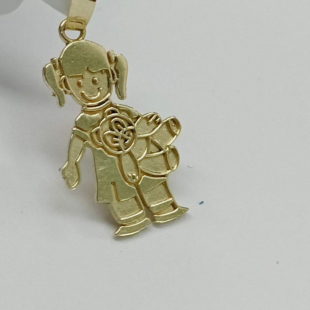 DIJE NIÑA 10K 1 GR (NUEVO)