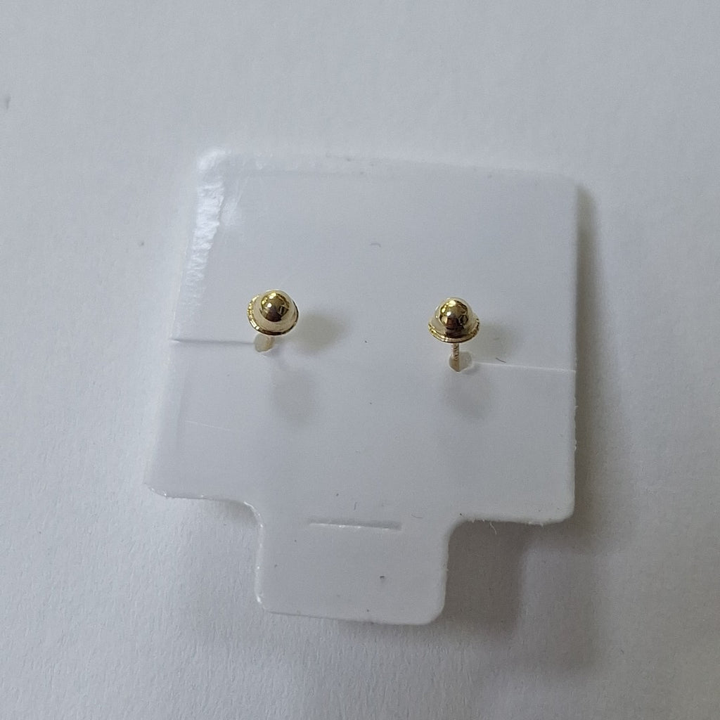 BROQUELES BROQUEL FIG HONGO 14K 0.17 GR (NUEVO)