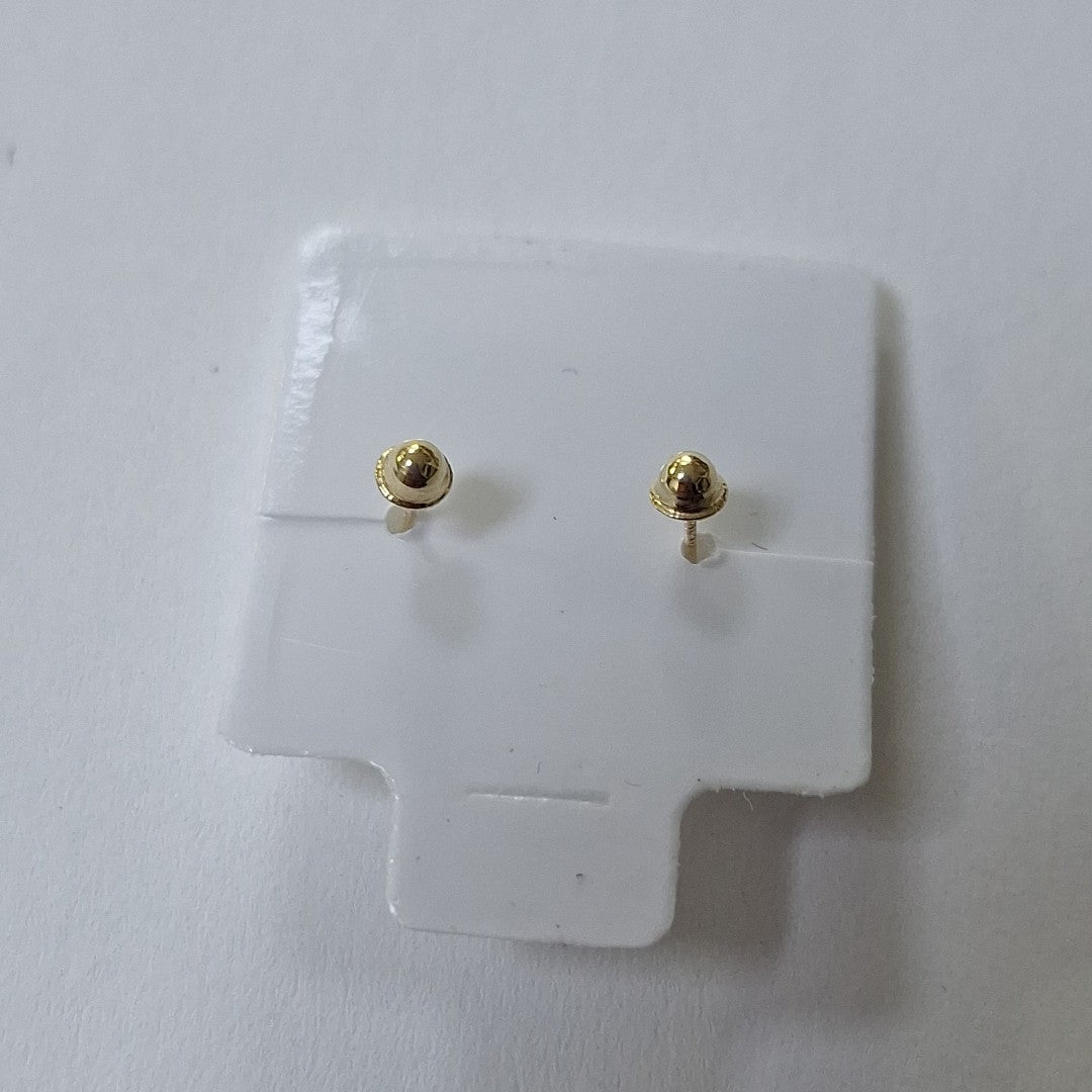 BROQUELES BROQUEL FIG HONGO 14K 0.17 GR (NUEVO)